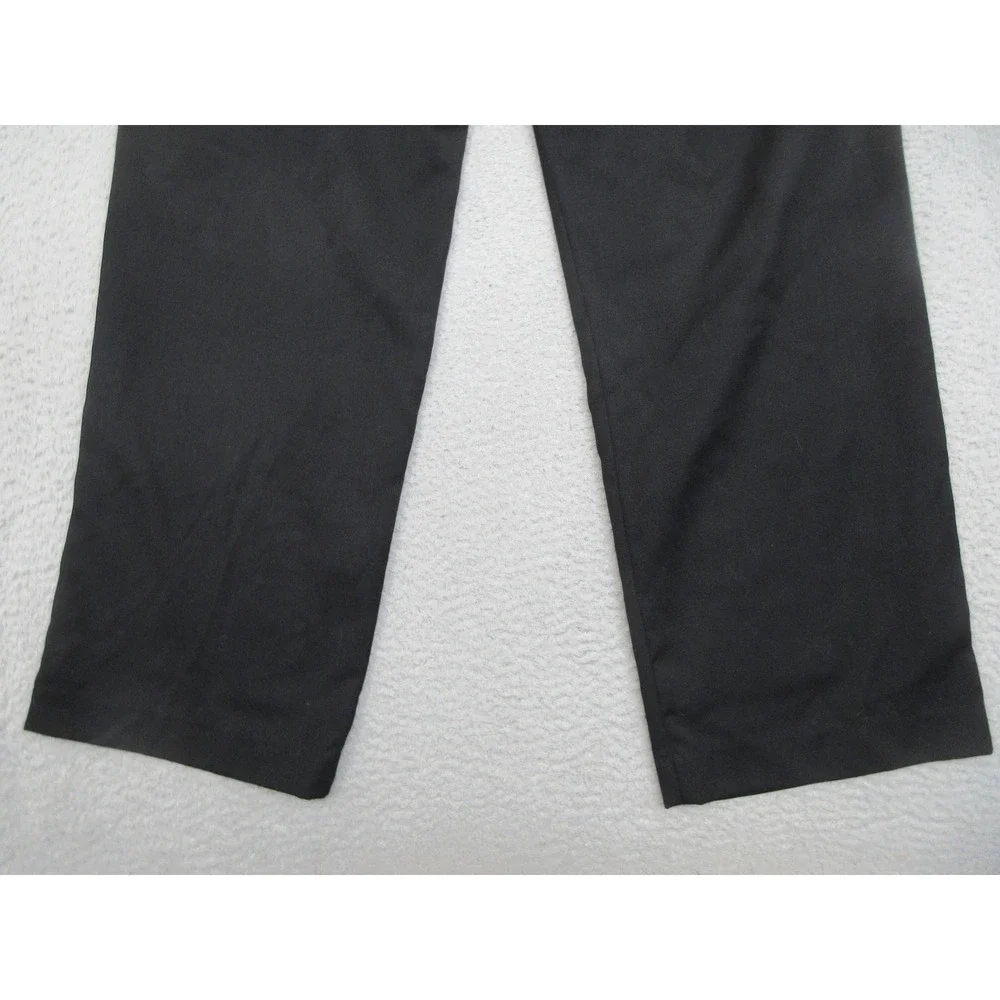 Banana Republic Wool Dress Pants Mens 38x32 Black Lined Classic Fit Work Office